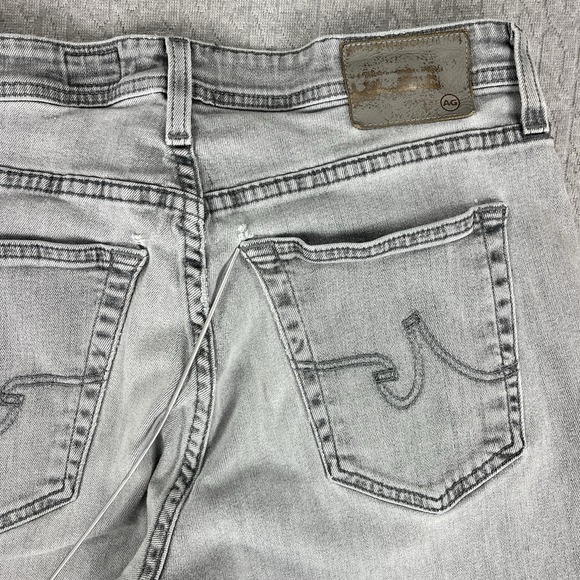 AG Adriano Goldschmied Graduate Tailored Leg Jeans Men 31X34 Fit 30X30 Grey - Picture 10 of 16